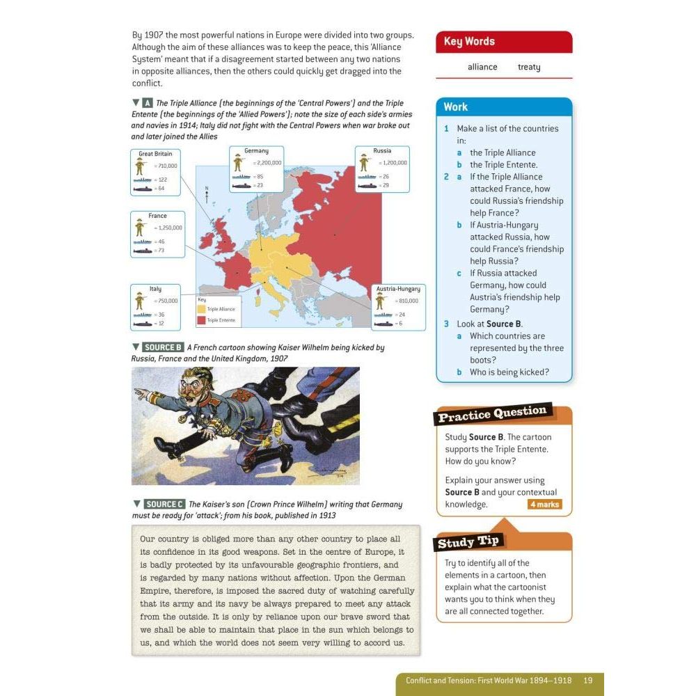 Oxford Aqa Gcse History Conflict And Tension First World War