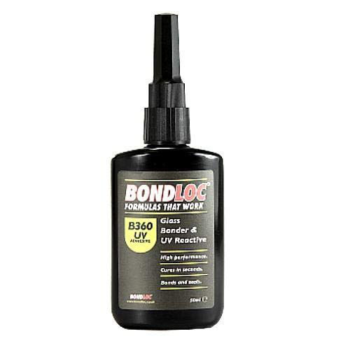 Bondloc Glass Bonder And UV Reactive Adhesive Liquid Sealant 50 Ml