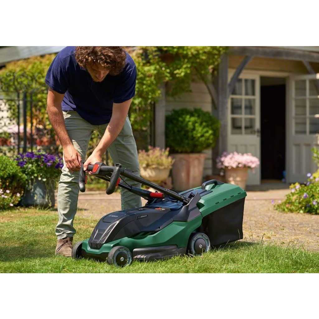 Buy Online Bosch Advanced Rotak 650 Electric Lawn In UAE Dubuy