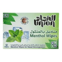 Picture of Union Menthol Wipes, 12 Wipes - Pack of 48 - Carton