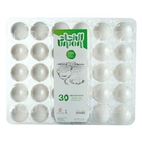 Union White Medium Eggs, 30 Pieces - Pack of 12 - Carton