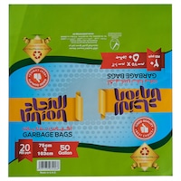 Picture of Union 2 Pieces Garbage Bag, 75 x 103cm - Pack of 10 - Carton