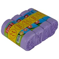 Picture of Union 30 Sheets Lavender Scented Garbage Bag Rolls, 46 x 52cm - Pack of 5 - Carton