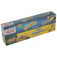 Union Aluminum Foil With Cling Film, 200 Sq.Ft - Pack of 12 - Carton