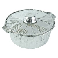 Picture of Union Aluminium Pot With Lid, 5 Pieces - Pack of 20 - Carton