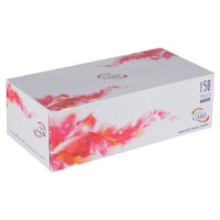 Picture of Euro Care 2-Ply 150-Sheet Soft Facial Tissue Boxes, 5 Box Pack, Carton of 6 Packs