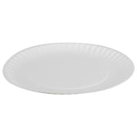 Picture of Disposable 100 Pcs Paper Plates Pack, 9inch - Carton of 10 Packs