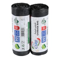 Picture of Bio-Degradable 20 Pcs Garbage Bag Roll, 50gal, 2 Roll Pack - 10 Pack Carton