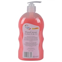 Picture of Hand Soap Strawberry and Aloe Vera Premium, 650ml - Carton of 12 Bottles