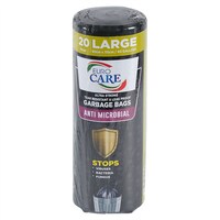Picture of Anti-Microbial 20 Pcs Garbage Bag Rolls, 60gal - Carton of 10 Rolls