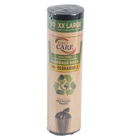 Picture of Recycled Plastic 10 Pcs Garbage Bag Rolls, 67gal - Carton of 10 Rolls