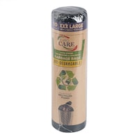 Picture of Recycled Plastic 10 Pcs Garbage Bag Rolls, 79gal - Carton of 10 Rolls