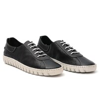 Leather Lace-Up Casual Sneakers - Carton of 12