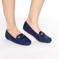 Casual Suede Moccasin Classic Shoes - Pack of 12