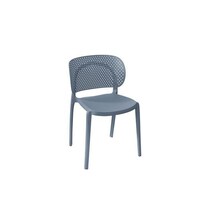 Daamudi Mono Dotted Stackable Chair, Carton of 2 Pcs