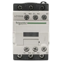 Schneider Tesys D Lc1D 3 Pole Contactor, 09 A, 3No, 4 Kw, 5.5 Hp
