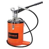Picture of Groz Bucket Without Wheel Grease Pumps, Orange