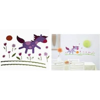 Picture of Bosphorus Wall Decoration (Sticker) Small Horse Patterned PVC