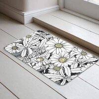 Picture of Bonamaison Antibacterial, NonSlip Bathmat - Doormat, 1 Piece 40 x 70 cm - Designed and Manufactured in Turkey