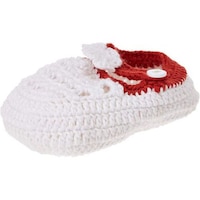 Smurfs - Baby Crochet Shoes - White - 6-9 M