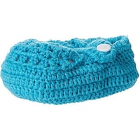Smurfs - Baby Crochet Shoes - Light Blue - 3-6 M
