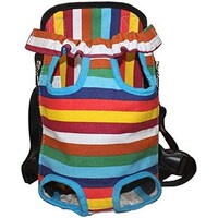 Picture of Strip Pattern Pet Front Carrier Bag