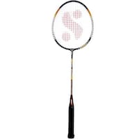 Picture of Silver's Unisex Adult Legend Milky White Gutted Badminton Racquet - White, Standard