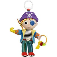 Picture of Lamaze Yo Ho Horace - Clip On Pram & Pushchair Newborn Baby Toy Pirate - LC27562