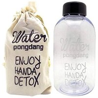 Picture of Dorsa High Borosilicate Pongdang Heat Resistance Water Bottle, Clear, PONGDANG-500ML