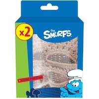 Smurfs Baby Crochet Shoes - Brown - 6-9 M (Pack of 2)