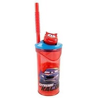 Picture of Boyz Toys ST397 3D Figurine Tumbler - Cars, Red