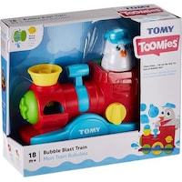 Picture of TOMY Toomies Bubble Blast Train - Bubble Bath Toy - Suitable From 18 Months E72549C