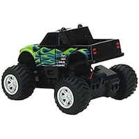Favolook Remote Controlled Off Road Racing Car - 4 Years & Above - Black/Green