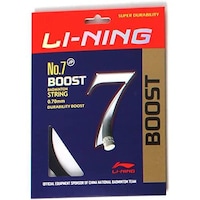 Picture of Li-Ning Unisex Adult No.7 Boost Badminton - String, 0.70mm Diameter - Black Storm, One Size
