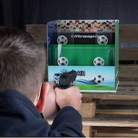 Ultrasport Unisex Adult Softair Electronic Shooting Range, Green, 40 x 35 x 40 cm - 331400000242