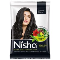 Nisha Natural Henna Based Hair Color, Pack of 10