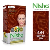 Nisha Cream Hair Color with Natural Herbs, 60 gm, Pack of 3