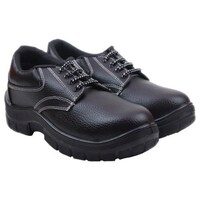 JBW Etios PVC Labour Safety Shoes, Black