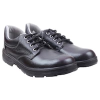 JBW COPMEN ISI Marked Men's Executive Leather Safety Shoes, Black