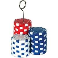 Picture of Beistle 50069 Poker Chips Photo Balloon Holder