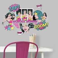 Picture of RoomMates Wonder Woman Pop Art Peel And Stick Wall Decals