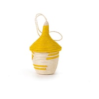 Azizi Life Miniature Basket Ornament, Tall