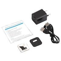 Picture of IFITech 1080p HD Hidden Camera Cum USB Charger Plug, Black