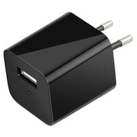 IFITech WiFi Hidden Spy Camera, USB Charger Adapter, Black