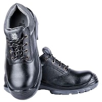Picture of Hillson Lace Steel Toe Shoes, Rockland, Black