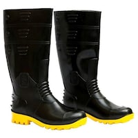 Picture of Hillson Safety Boots, Torpedo 211, Black & Yellow
