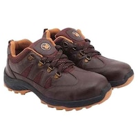 Picture of Hillson Dual Density TFP Sole Safety Shoes, Swag, Brown