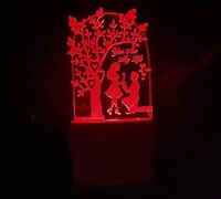 Picture of Hridaan Colour Changing Propose 3d Illusion Led Night Lamp