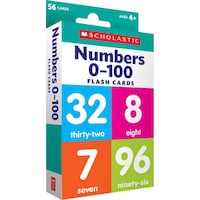 Picture of Flash Cards: Numbers 0 - 100 by Scholastic Teacher Resources