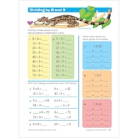 School Zone: Multiplication & Division, Grade 3-4, 8-10 Years
